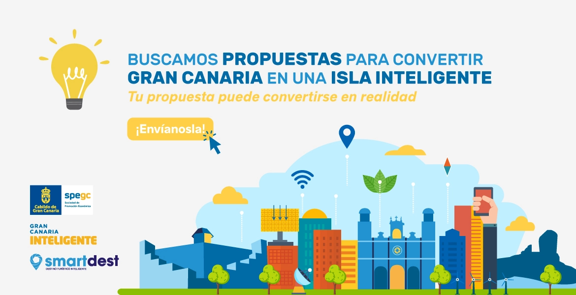 Propuestas para desarrollar proyectos en el marco de la iniciativa Gran Canaria Isla Inteligente
